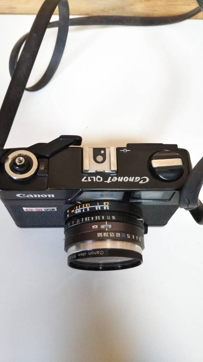 CANON キャノン Canonet キャノネット QL17 GⅢ QL レンズ 40mm 1:1.7