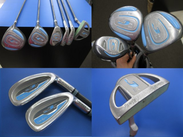 GK三好◆即決968 ウォルターヘーゲン ジュニアセット/オリジナルカーボン★6本セット★キャディーバッグ付★激安★