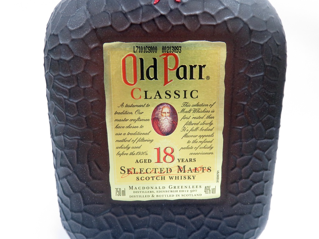 18年 Parr Old 750ml 未開栓 クラシック オールドパー ウイスキー