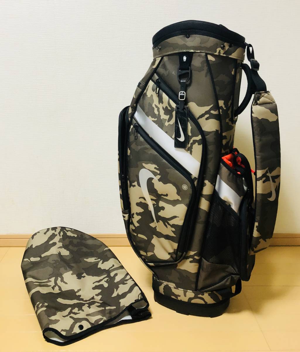希少 美品 ナイキ NIKE 迷彩 カモフラ スタンド キャディバッグ