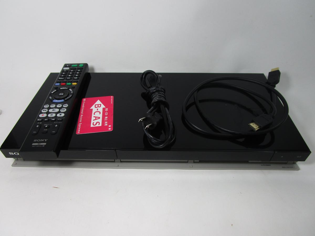 【中古品】SONY　ブルーレイレコーダー　BDZ-ZW1000