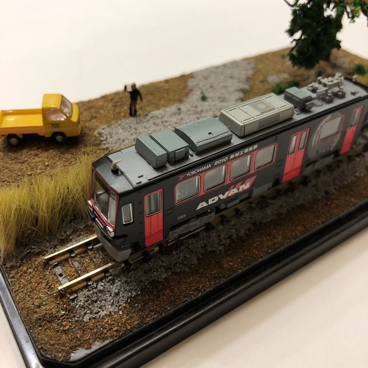 新品・未使用品】Nゲージ 豊橋鉄道 市内線 モ783 “ADVAN 号” MODEMO