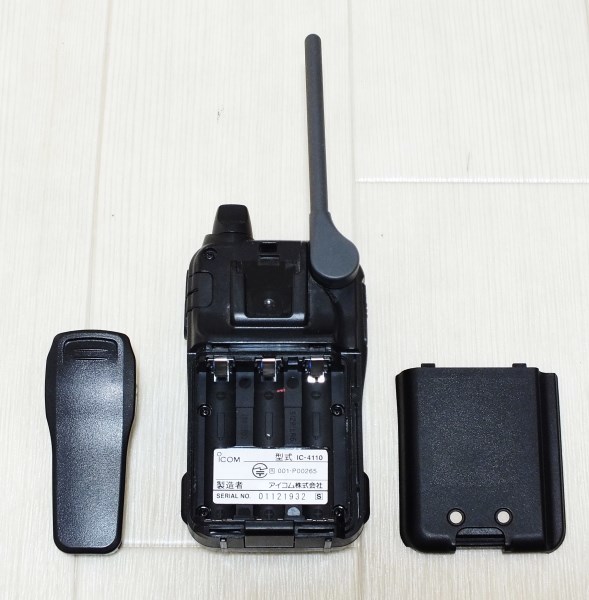 IC-4110 ICOM | インカム ◎新品 特定小電力トランシーバー ICOM　アイコム　IC-4110　防水・防塵　特小トランシーバー　ベルトクリップ付き