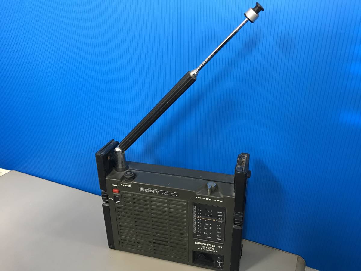 ICF-111 Sports11 SONY アドベンチャー仕様 : - ソニー 0 Sports 動作