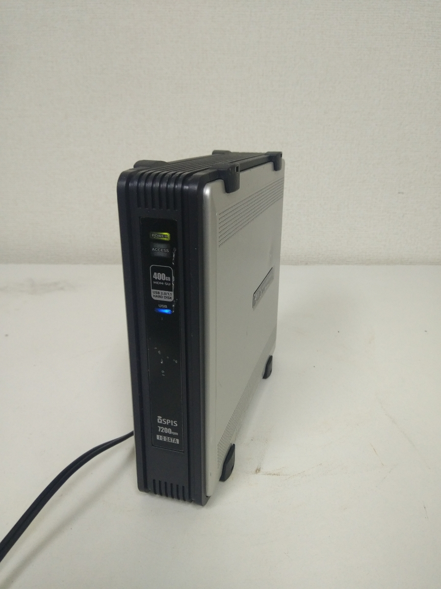 Su400 400GB IODATA HDH-SU400 シルバー HDD ハードディスク 外付け アイオーデータ(500GB~)|売買されたオークション ...