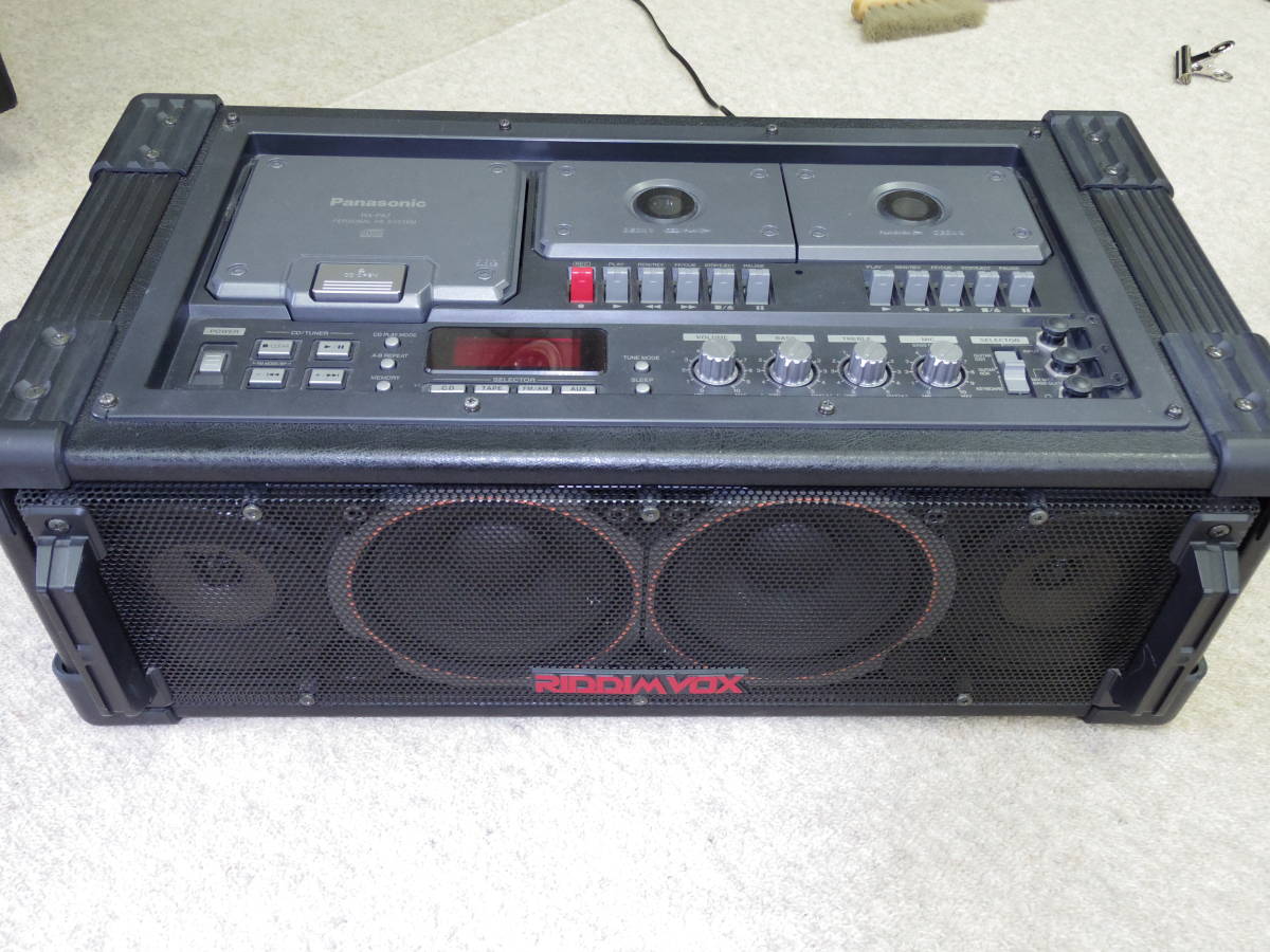Panasonic パナソニック RIDDIM VOX リズムボックス RX-PA7 CD