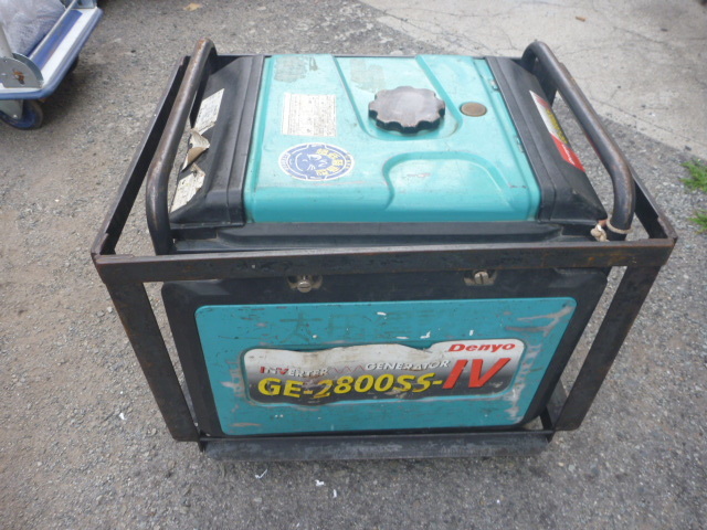 豊富な，人気セール デンヨー ジャンク品扱 防音型 GE-2800SS-IV(インバーター発電機)｜売買されたオークション情報、yahooの商品情報をアーカイブ公開 - オークファン インバーター発電機