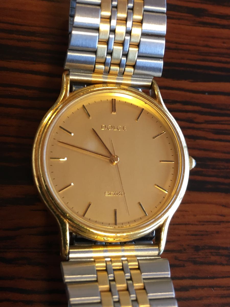 ○DOLCE ドルチェ 5E31- 6C50 18KT SEIKO セイコー腕時計 動作品（MK