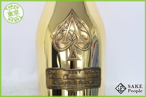 □注目! アルマンドブルニャック ゴールド 750ml 箱付 Y10 FC