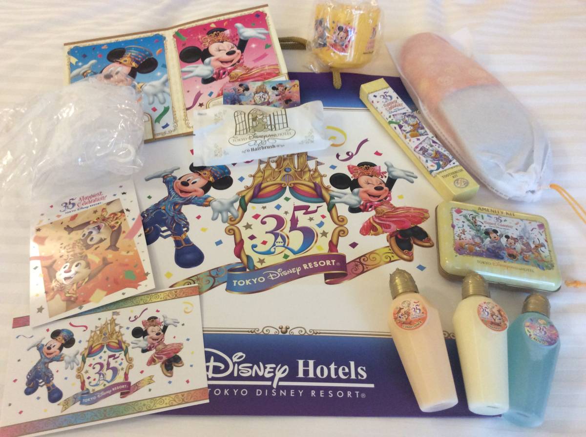 ディズニー ランド ホテル ☆35周年 アメニティ ポストカード