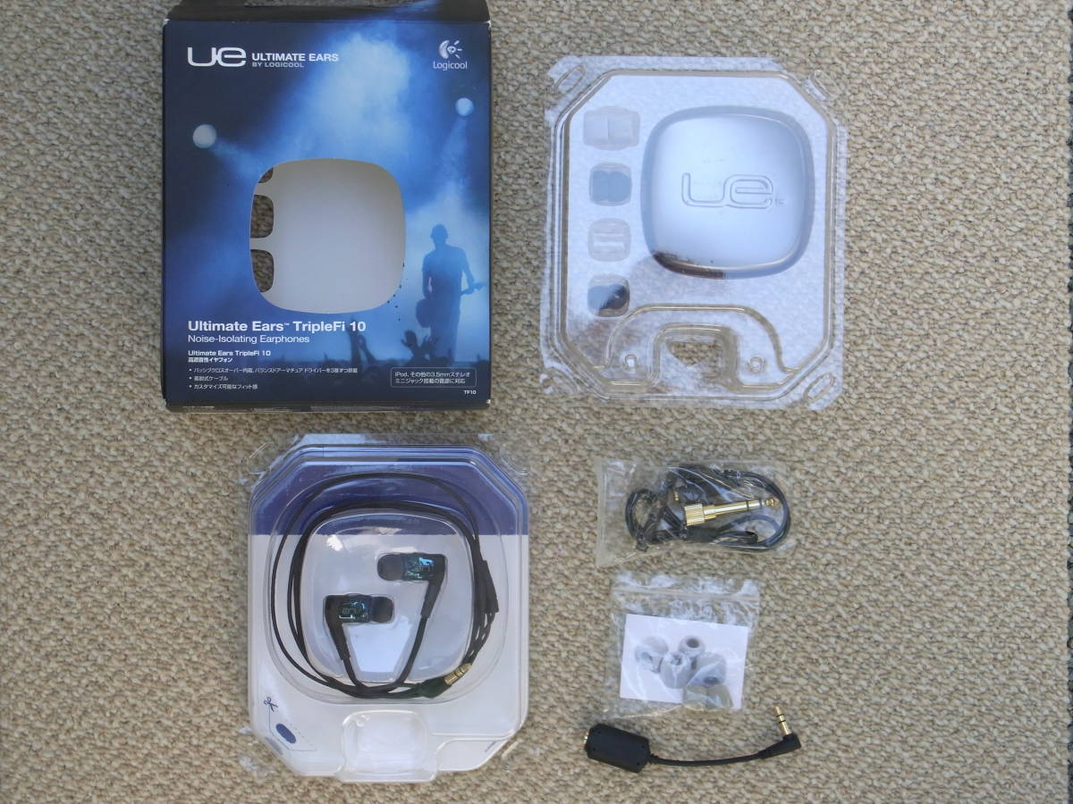 未使用品 名機 Ultimate Ears TRIPLE.FI 10（TF10) 送料510 Ultimate