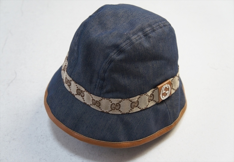 GUCCI グッチ 帽子 ハット M イタリア製 グッチグループジャパン正規品