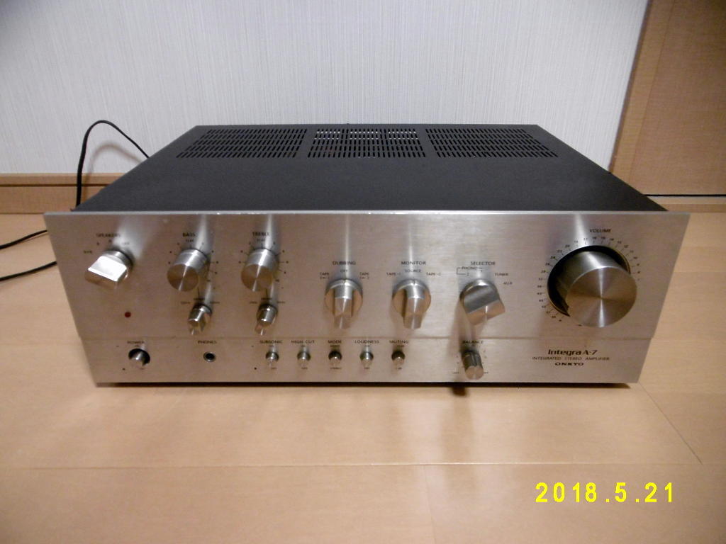 Aワ7◇音出しOK＝訳あり品 ONKYO オンキョー Integra A-817XX プリメイン