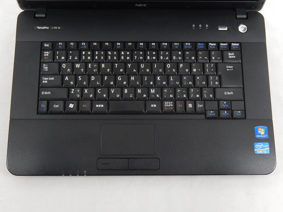 NEC VersaPro VJ22LR-D/Corei3 2330M 2.2GHz/3GB/250GB/DVD/CD/15.6 