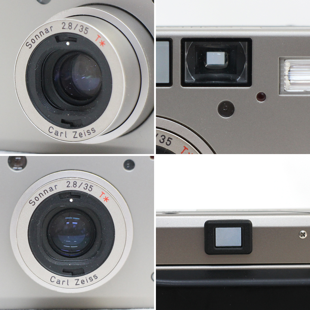 CONTAX】高級コンパクトカメラ コンタックス T3 チタンシルバー