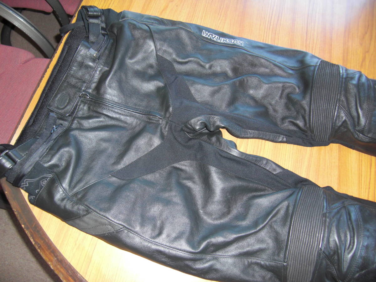 良質美品！クシタニkushitaniファクトプロパンツ 本革 L/3W 膝