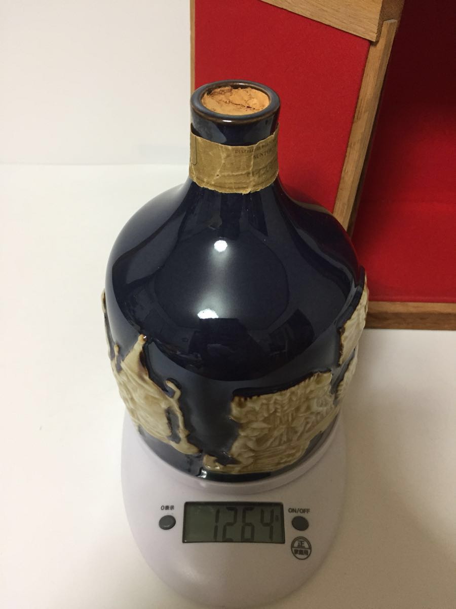 大阪府発送限定】※コルク折れ 古酒 サントリー 特級 ザ・ウイスキー
