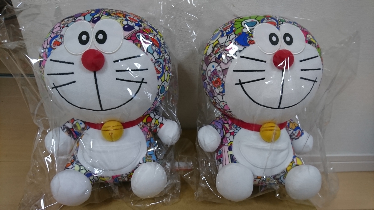 ２体セット Uniqlo ユニクロ 村上隆 ドラえもん ぬいぐるみ タグ付き レア柄 藤子f不二雄 ドラえもん 売買されたオークション情報 Yahooの商品情報をアーカイブ公開 オークファン Aucfan Com