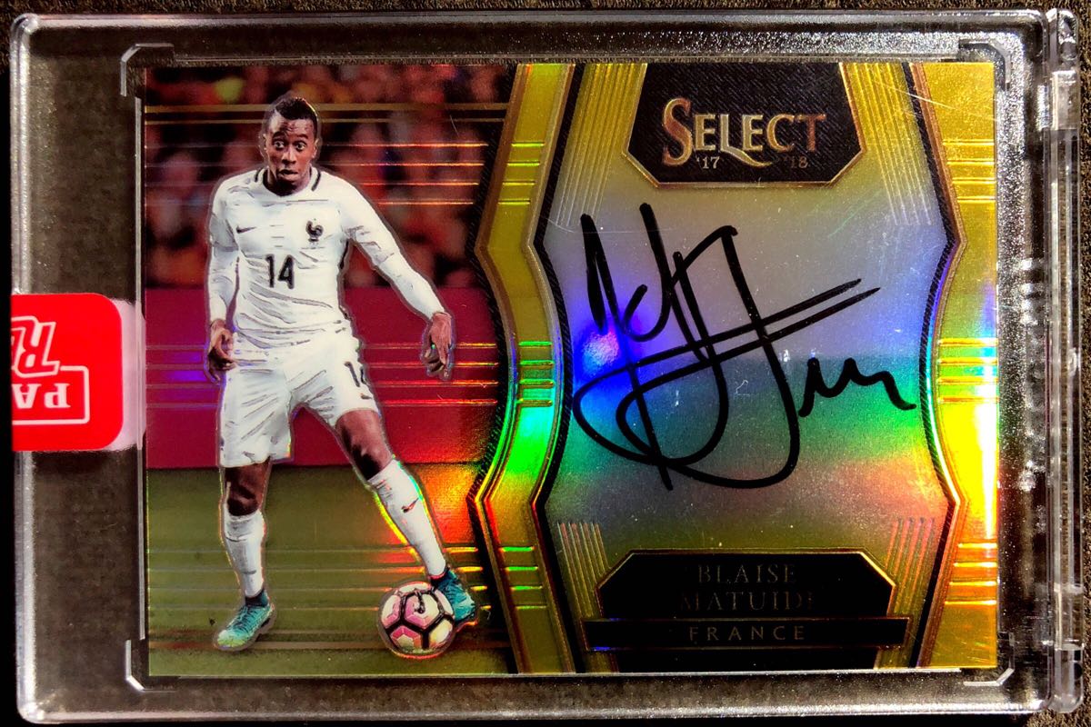 Mnautei サイン入り写真 初オート！激レア！ 10枚限定 Blaise Matuidi マテュイディ Auto 直筆