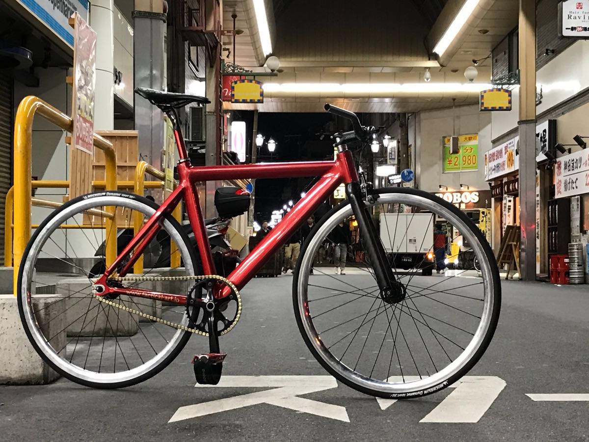LEADER BIKE 725 リーダーバイク ピスト 街乗り(トラックレーサー 