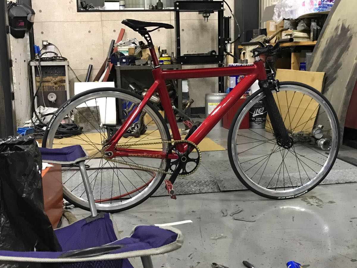 LEADER BIKE 725 リーダーバイク ピスト 街乗り(トラックレーサー 