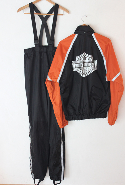 Harley Davidson(ハーレーダビッドソン)◇レインウエア上下セット S 