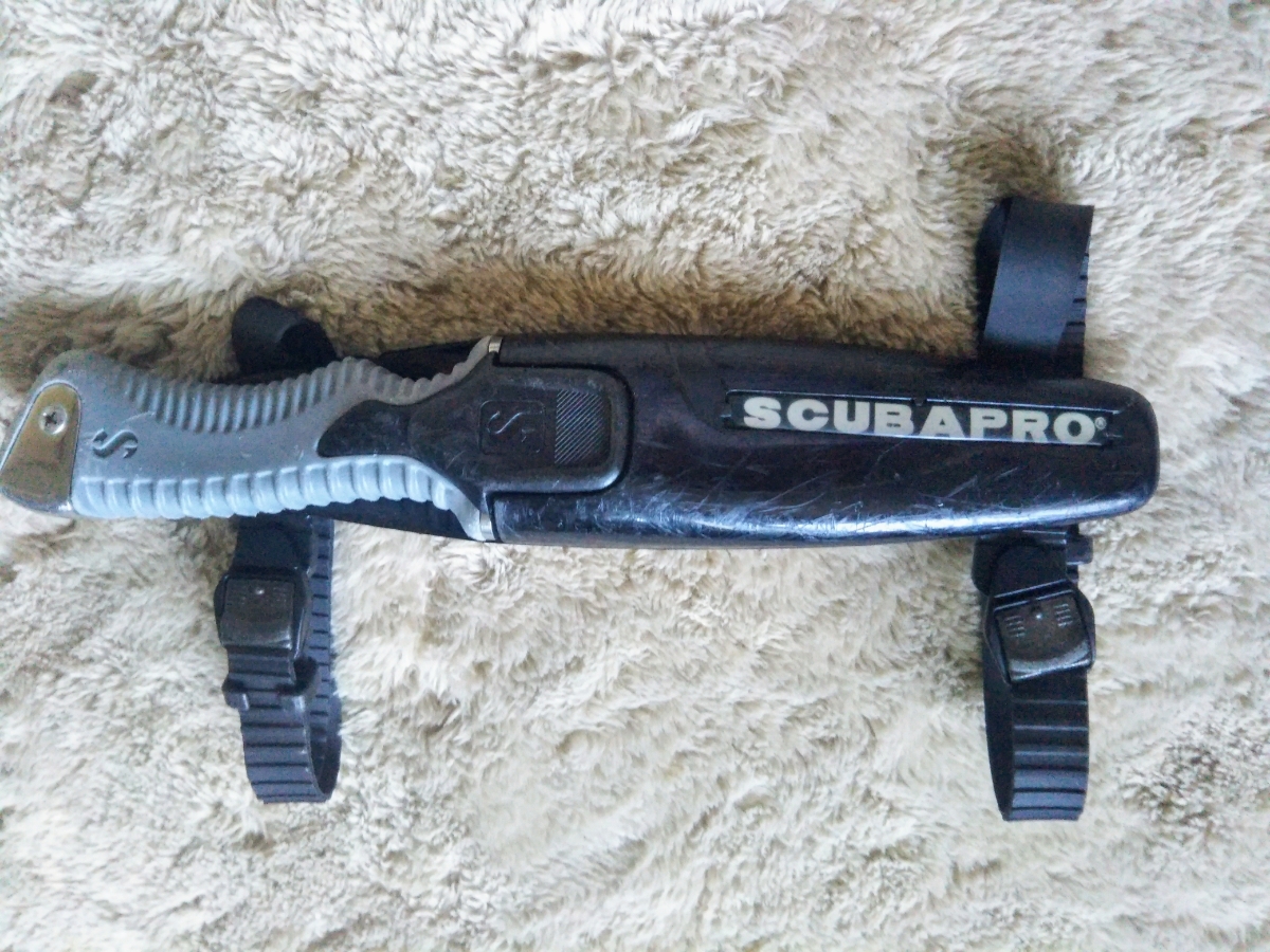 【中古】SCUBAPRO　スキューバプロ　ダイビングナイフ_1