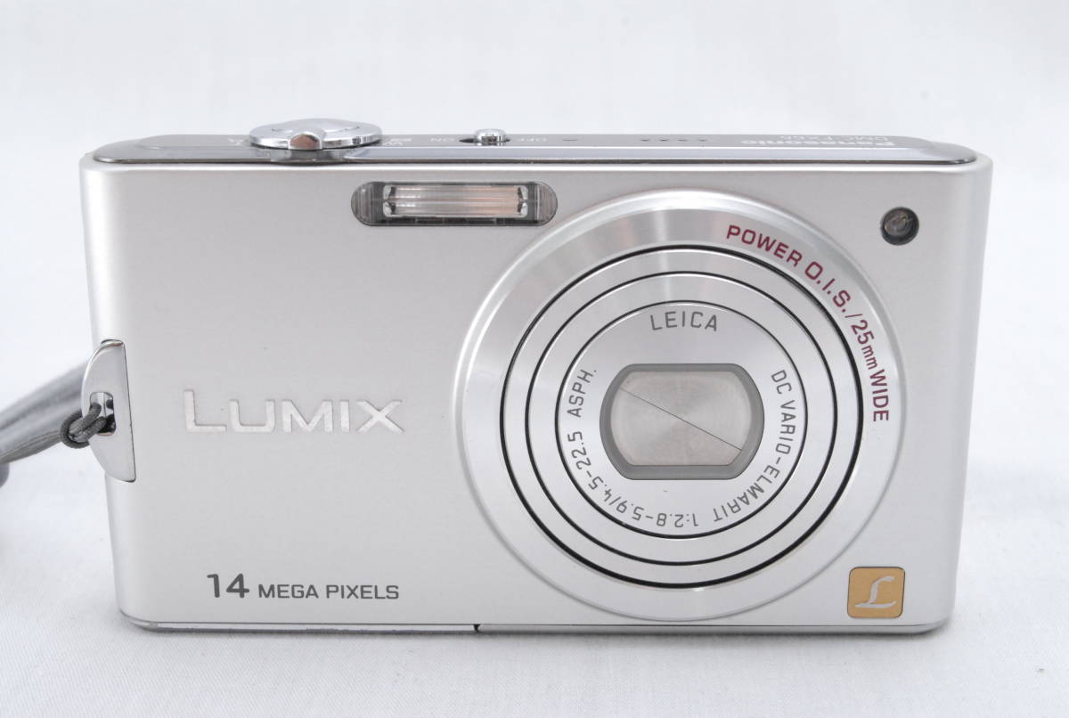 【売り切り価格】Panasonic パナソニック LUMIX DMC-FX66 シルバー