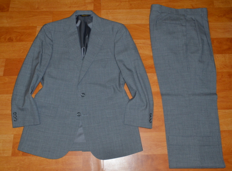 【限定SALE，大人気】 試着程度 美麗な清涼感 英国調 春 夏にピッタリ Brooks Brothers ブルックスブラザーズ 最高級 スーツ A5(Lサイズ)｜売買されたオークション情報、yahooの商品情報をアーカイブ公開 - オークファン Lサイズ