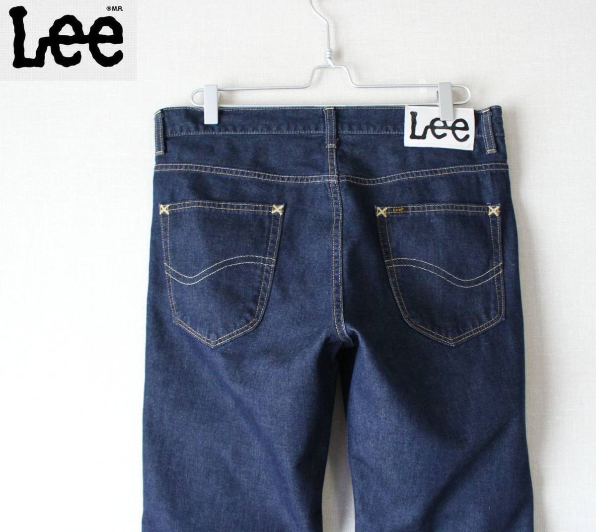 Lee RIDERS ★ SUMMER EDITON インディゴ ストレート デニムパンツ サイズ32 品番LM0801 夏用COOL ★