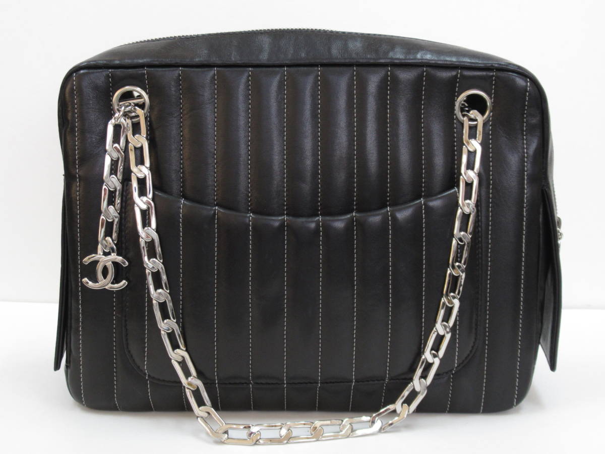 CHANEL シャネル ニューマドモアゼル チェーンショルダーバッグ 