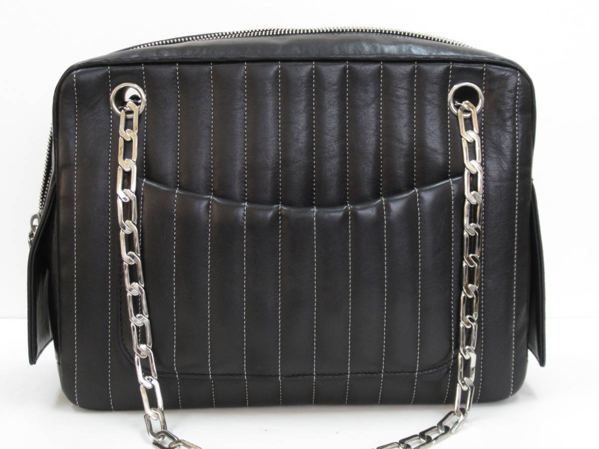 CHANEL シャネル ニューマドモアゼル チェーンショルダーバッグ 