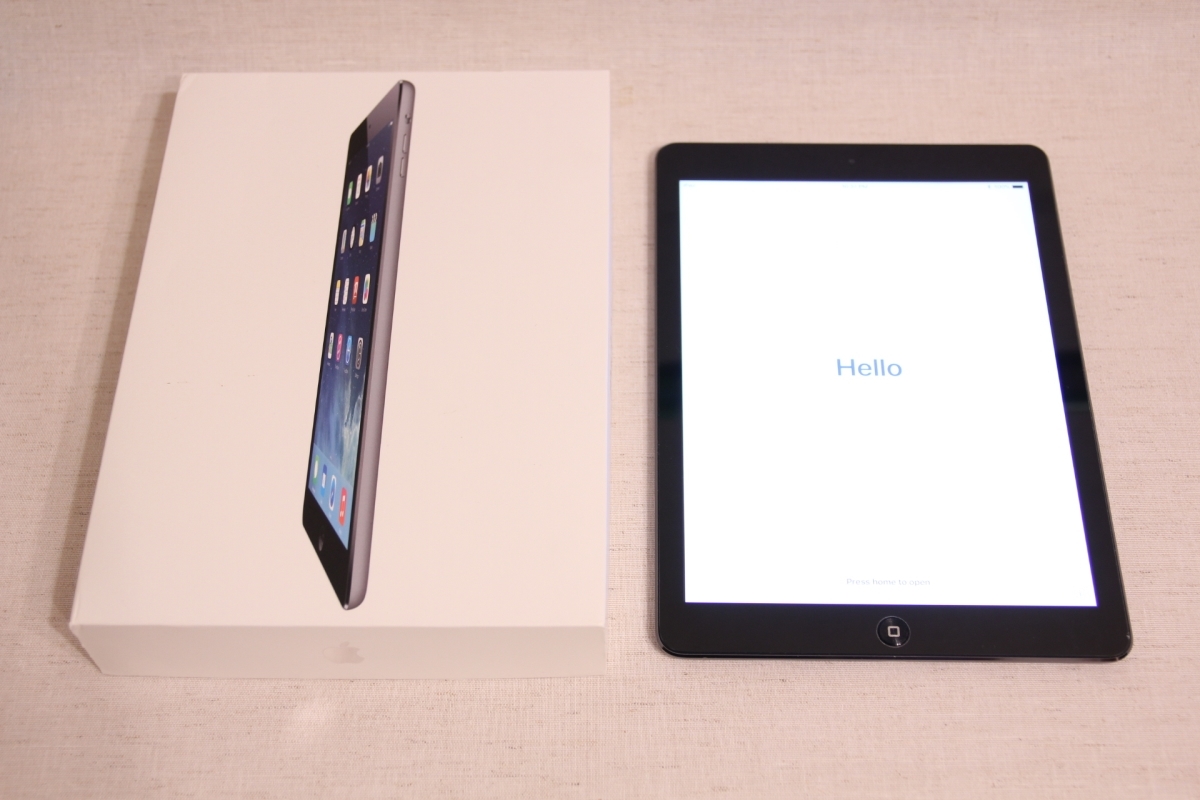 Apple - iPad Air 16GB 極美品 16GB Air iPad スペースグレイ Wi-Fiモデル Apple ipad air Wi-Fi wi