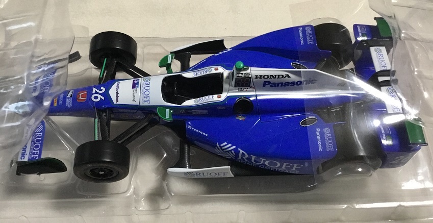 グリーンライト 1/18 佐藤琢磨 2017 インディ500 優勝車