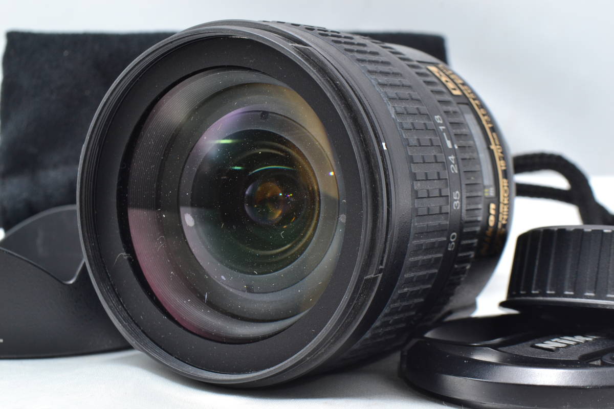 ☆極上品☆Nikon ニコン AF-S NIKKOR 18-70mm F3.5-4.5G ED DX フード 