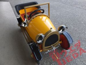 送料込！【希少】スチールボディ ペダルカー 昭和レトロ Yahoo!オークション - 「ペダルカー レトロ」おもちゃ、ゲームの落札