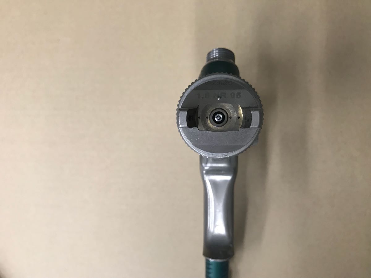 サタ sata jet NR95 HVLP スプレーガン 鈑金 板金 塗装 レストア カスタム DIY プラモデル ( デビルビス アネスト岩田 イワタ 恵宏 )