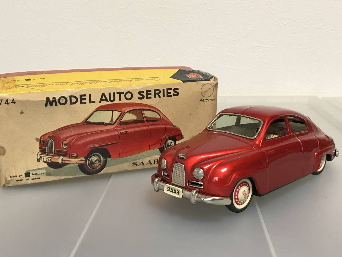 萬代屋 サーブ BCバンダイ SAAB 93B 日本製 ブリキ 箱無し 参考買取
