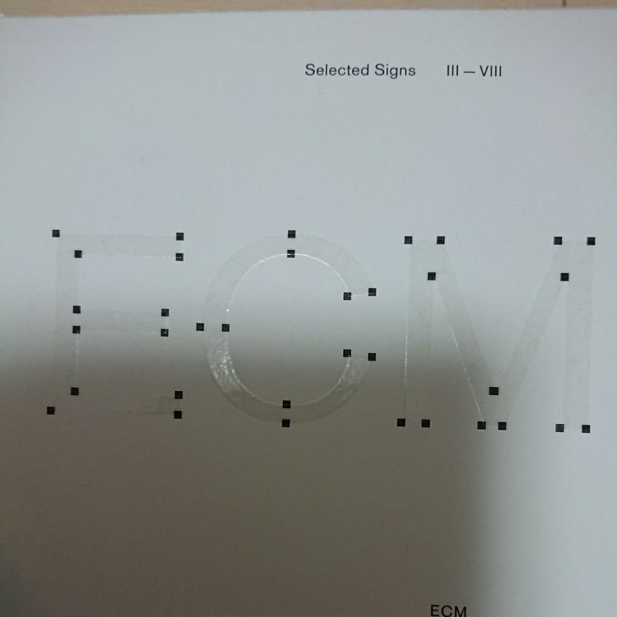 Selected Signs ECM III VIII Records – Box x 0 (Compilation): Set 