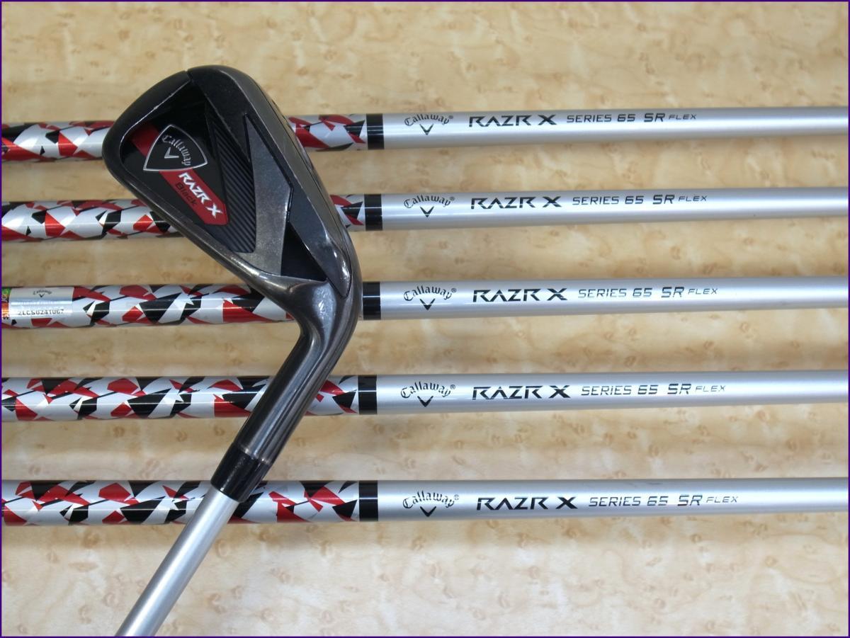 Callaway RAZR X BLACK キャロウェイ レイザーブラック アイアンセット 