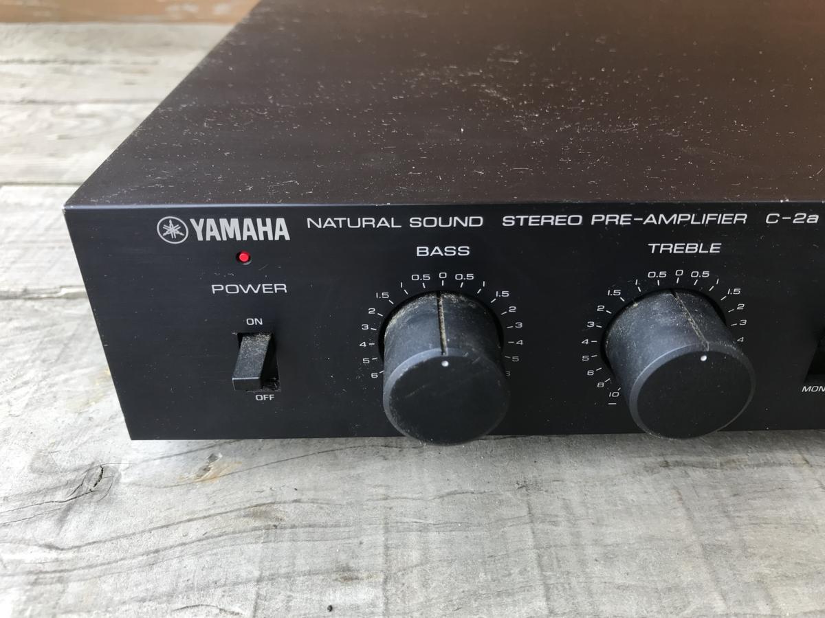 YAMAHA(ヤマハ) C-2a プリアンプ コントロールアンプ 出音 現状 