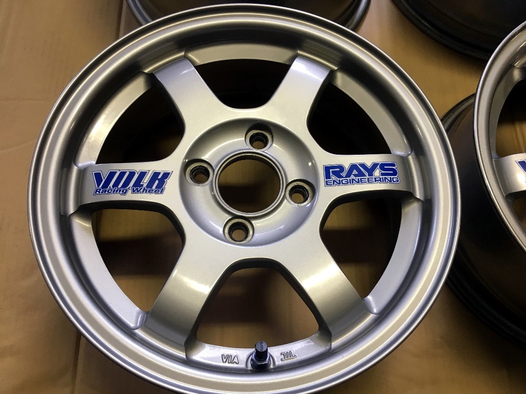RAYS レイズ VOLK Racing ボルクレーシング TE37 鍛造 14インチ アルミ