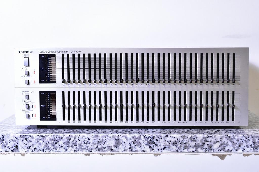 【送料無料!!】Technics テクニクス グラフィックイコライザー SH-8065【即決あり・5000円～!!】