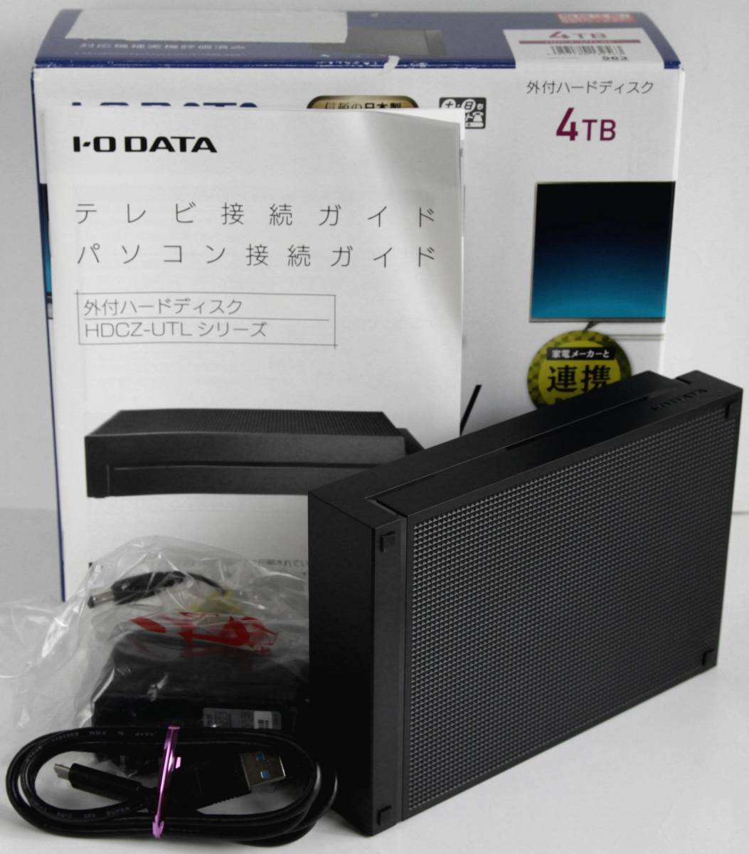 HDCZ-UTL4K 外付けHDD | アイ・オー・データ 4TB USB3.0 外付け 