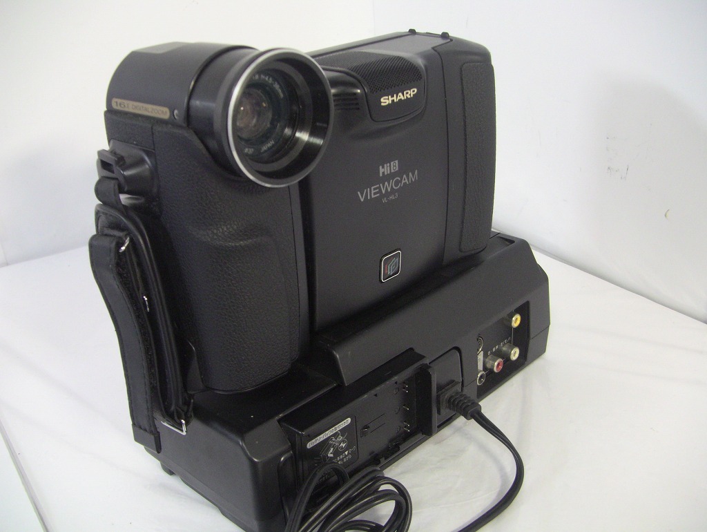 録画・再生・ダビングOK◇シャープ◇ Hi8ビデオカメラ VL-EH500