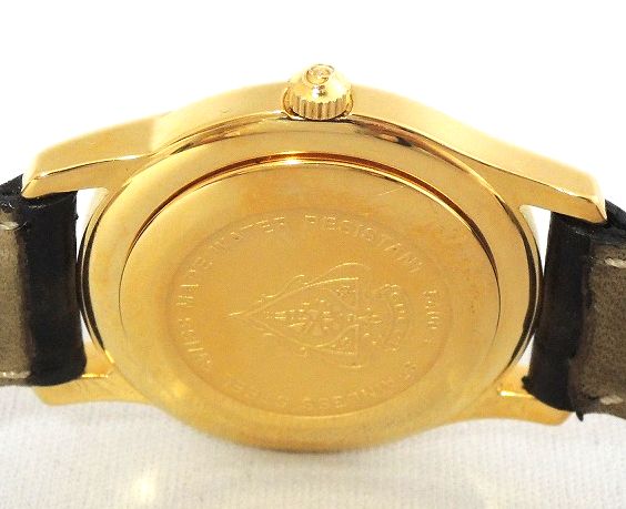 ☆1円～【美品】グッチ GUCCI 5400L ブラック レディース腕時計 SS/革