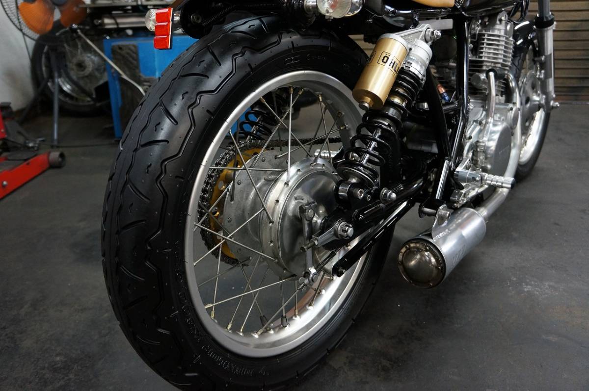 ☆YAMAHA SR400 1JR-305～ カスタム 改 車検31年7月 動画有り程度良好