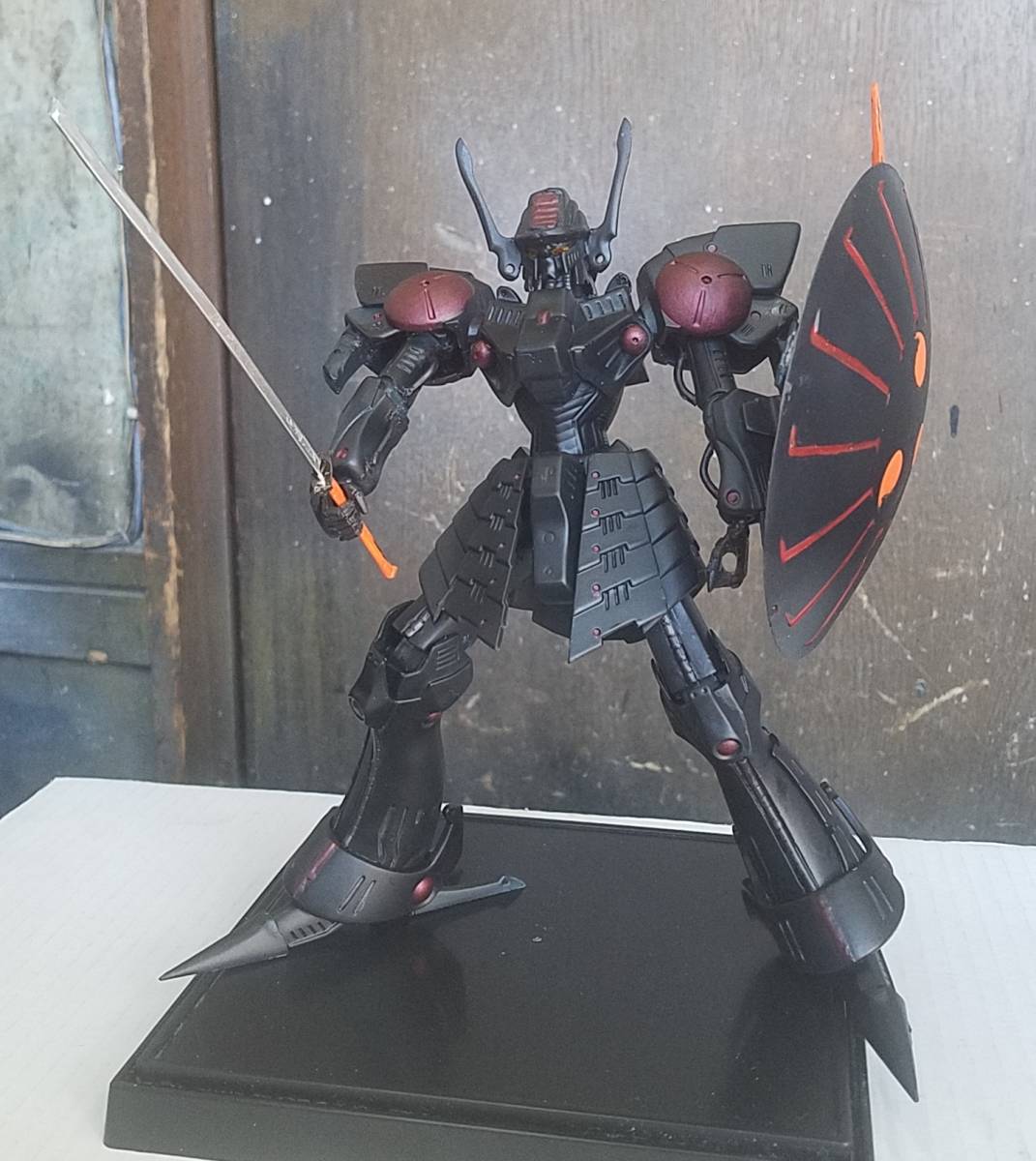 ファイブスター物語 FSS 1/100 WAVE バッシュ ザ ブラックナイト 組立完成品(その他)｜売買されたオークション情報、yahooの ...