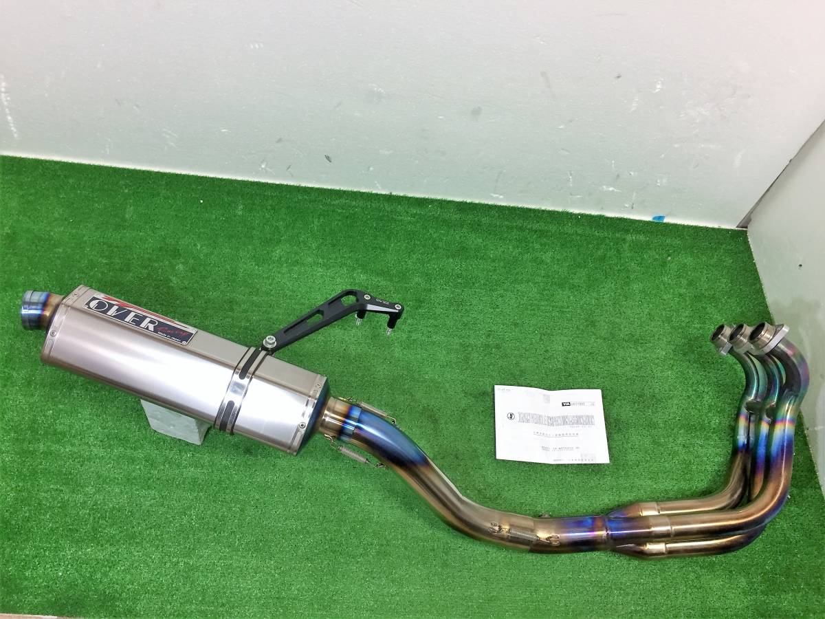 MT-09 MT-09TRACER OVER Racing TT-Formula フルチタン 3-1 フル 