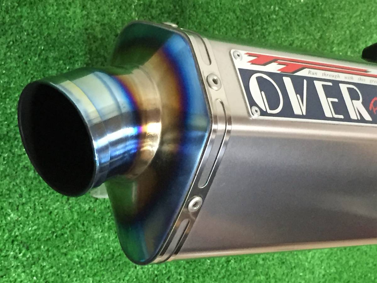 MT-09 MT-09TRACER OVER Racing TT-Formula フルチタン 3-1 フル 